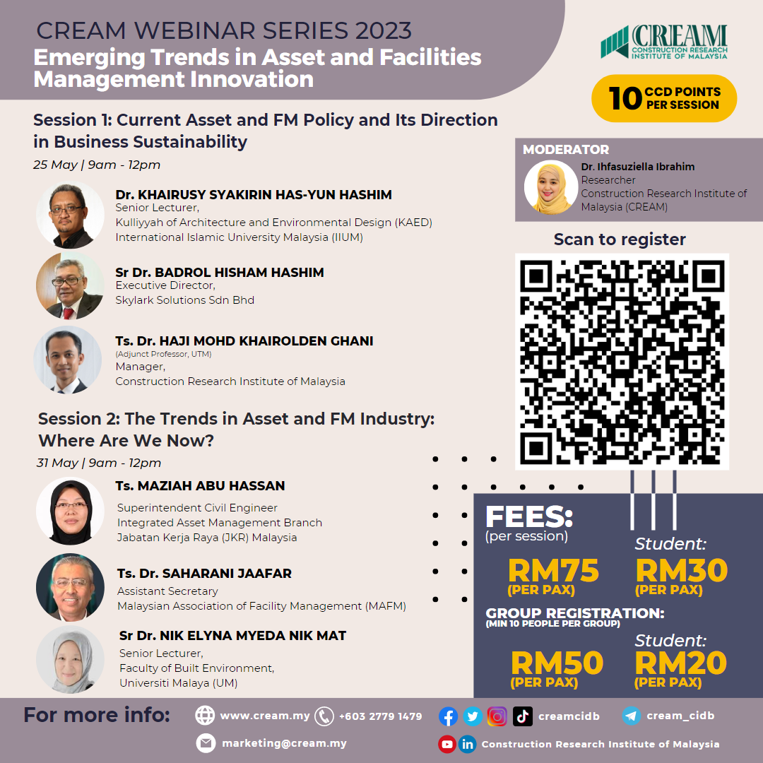 CREAM Webinar 2023 CREAM Webinar 2023